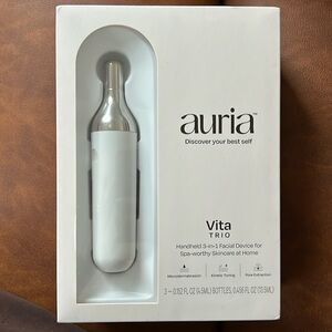 🛍️Auria Vita Trio, Three 4.5 mL Facial Serums At-home Facial Treatment Tool
